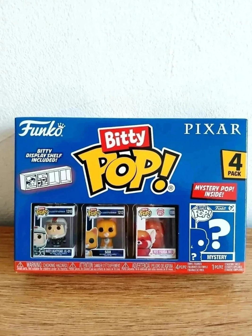 Pack 4 figurines Bitty POP! Disney Pixar Buzz Lightyear